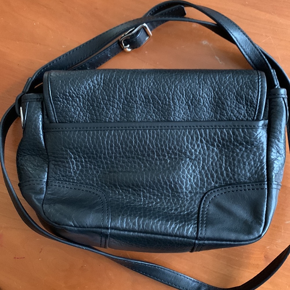 Small black Coach crossbody